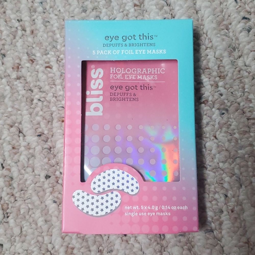 Bliss eye masks